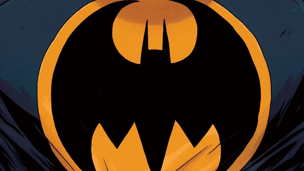 Arte de Batman: Padrões Sombrios, com o Batman nos primeiros anos de carreira investigando as ruas de Gotham City, por Hayden Sherman