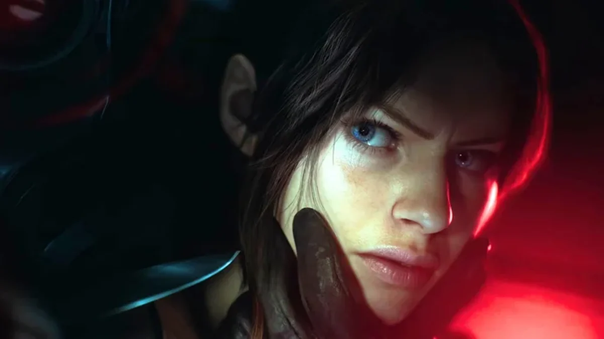 Claire Redfield em cena de Resident Evil Veronica, remake de Code Veronica pela Capcom