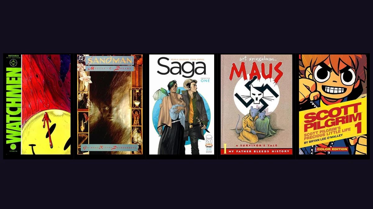 Seleção das melhores HQs para iniciantes: Watchmen, Sandman, Saga, Maus e Fullmetal Alchemist