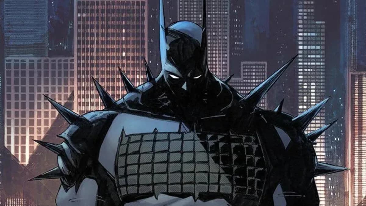 Arte conceitual de Absolute Batman, versão CGI do Dark Knight para a série animada do DC Studios e Warner Bros. Animation