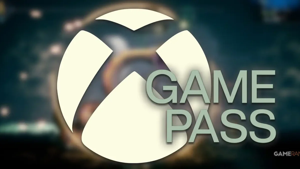 Console Xbox Series X ao lado do logo do Xbox Game Pass, simbolizando a reestruturação de hardware e serviços da Microsoft